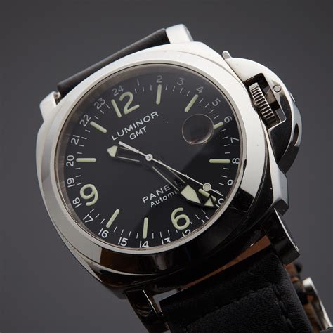 luminor gmt panerai automatic replica|officine panerai luminor automatic.